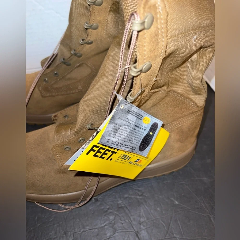 BELLEVILLE C390 HOT WEATHER USA-MADE COMBAT MILITARY BOOTS - 14.5 R -